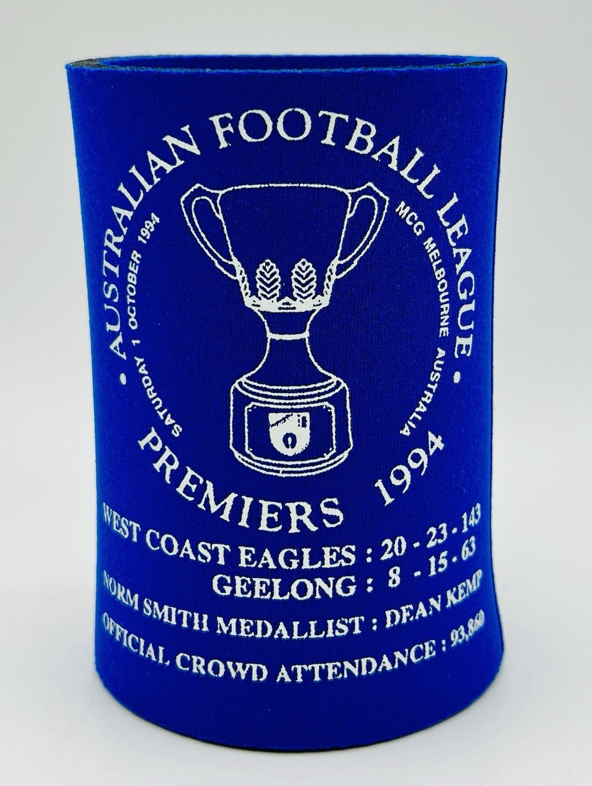 Vintage AFL Stubby Holder/Can Cooler West Coast Eagles