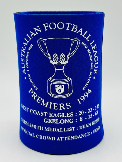 Vintage AFL Stubby Holder/Can Cooler West Coast Eagles