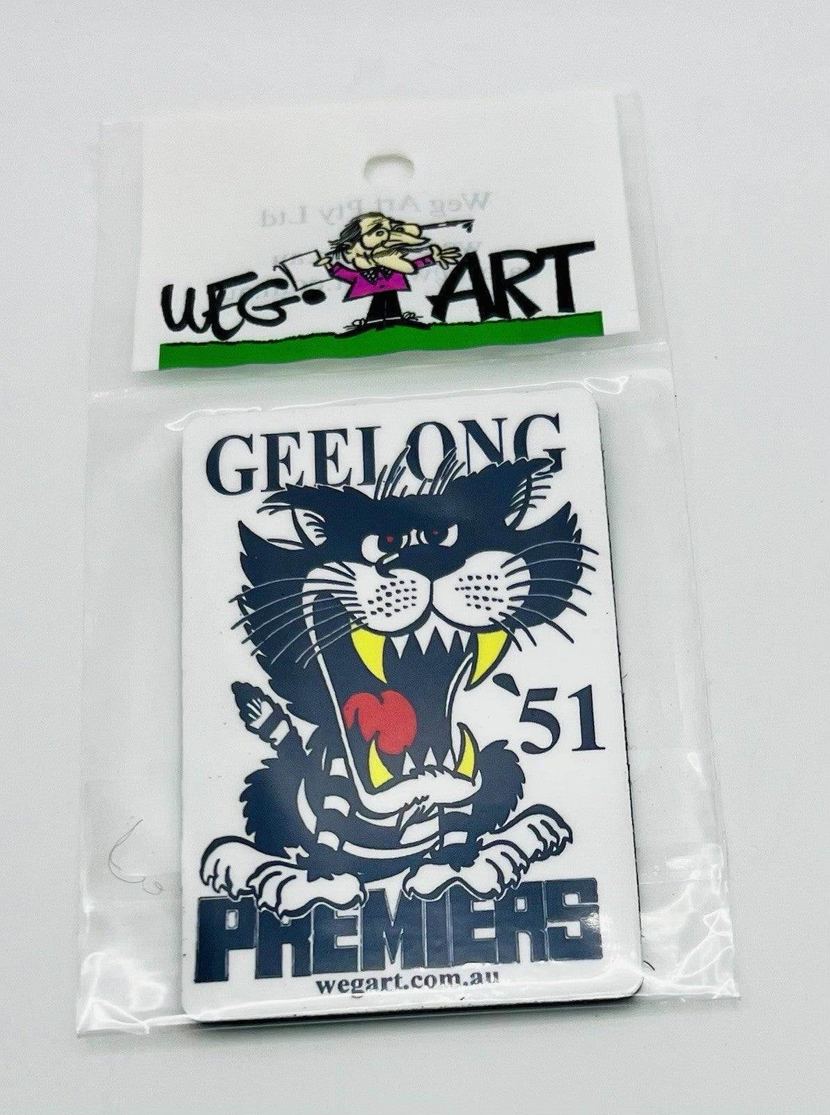WEG WegArt Premiers Fridge Magnet - Geelong Cats 1951