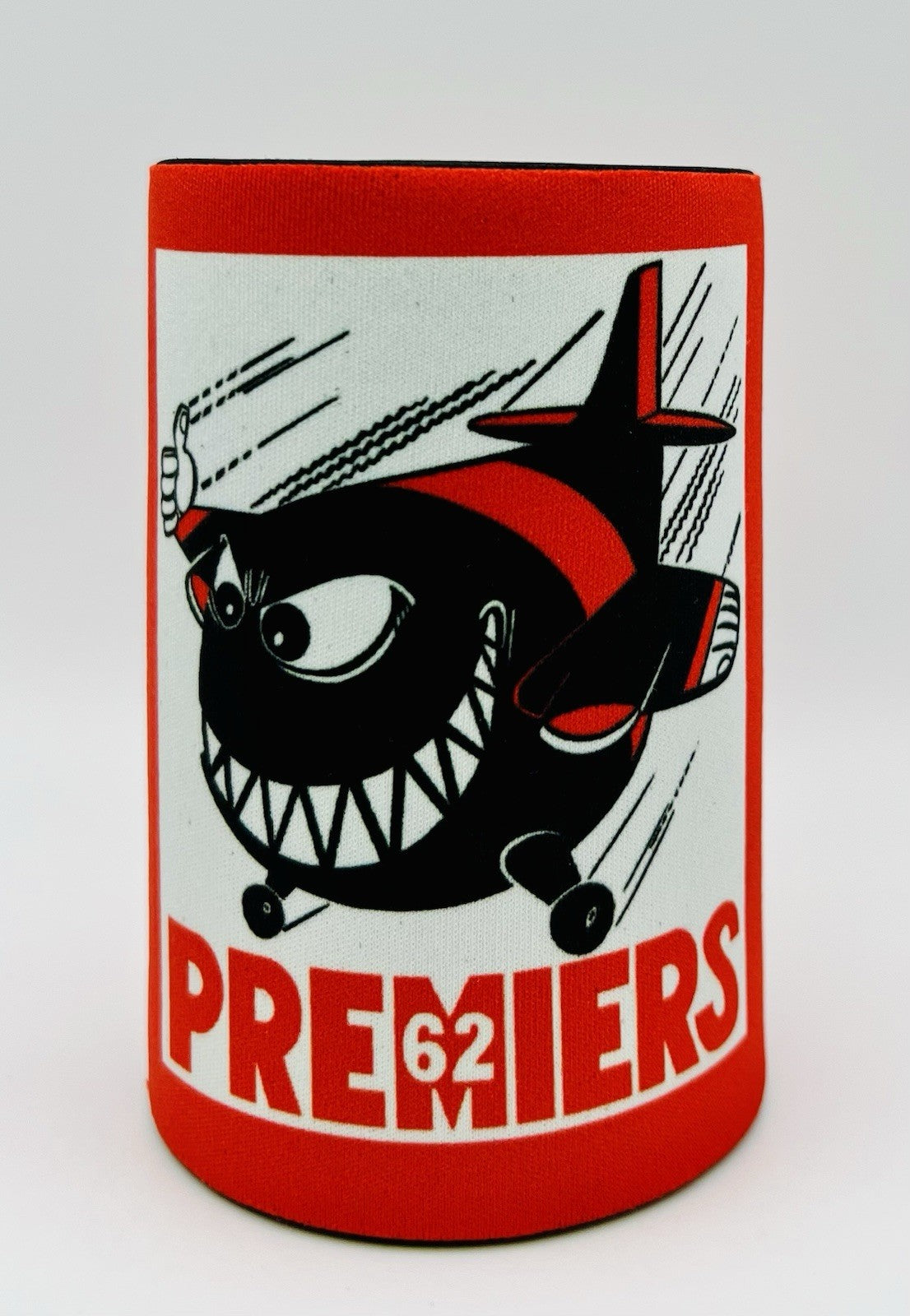 WegArt WEG Premiers Stubby Holder Can Cooler - Essendon Bombers 1962