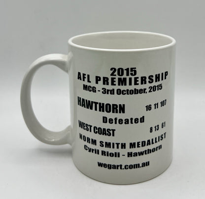 WegArt WEG Premiers Mug - Hawthorn Hawks 2015