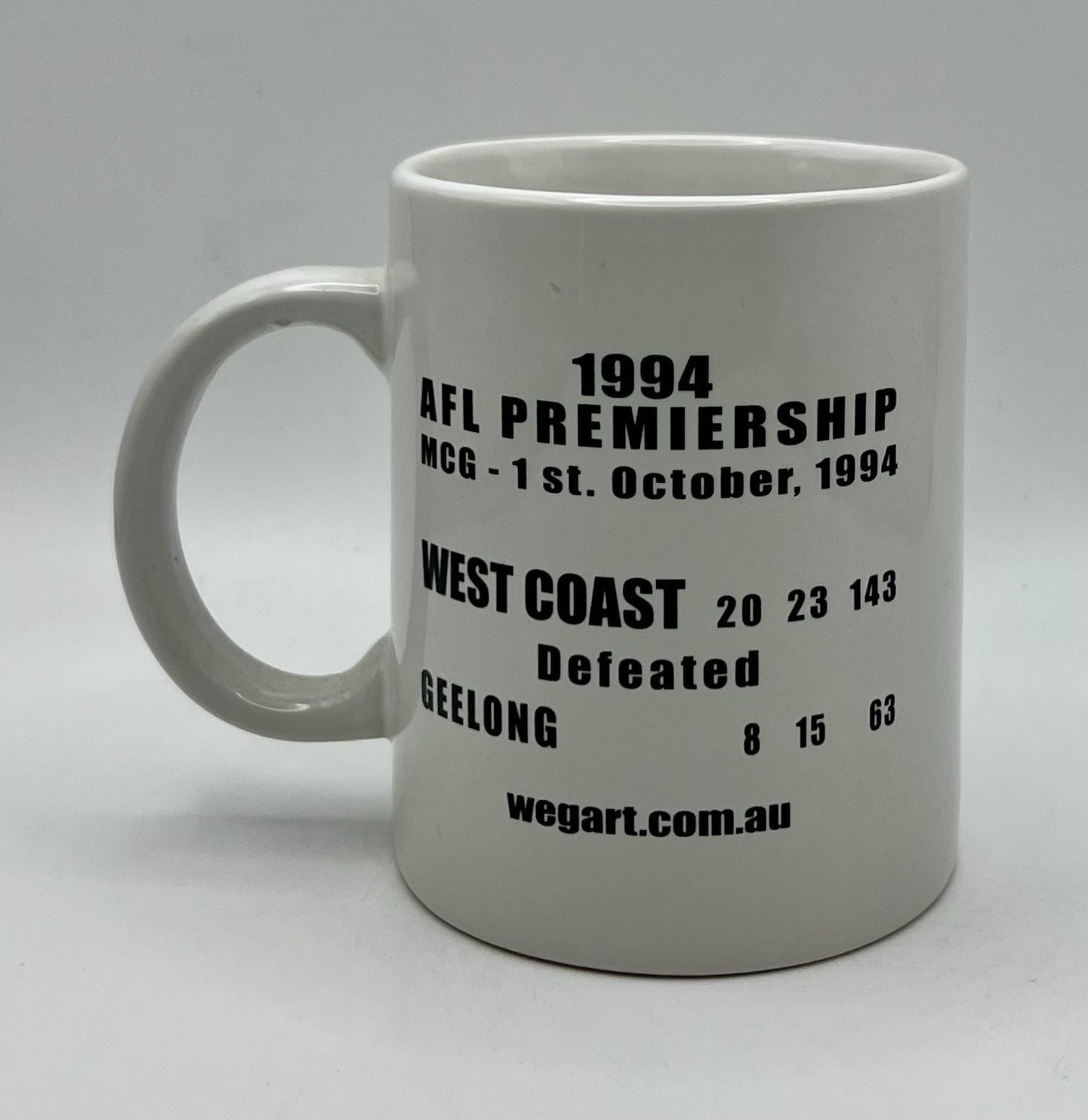 WegArt WEG Premiers Mug - West Coast Eagles 1994