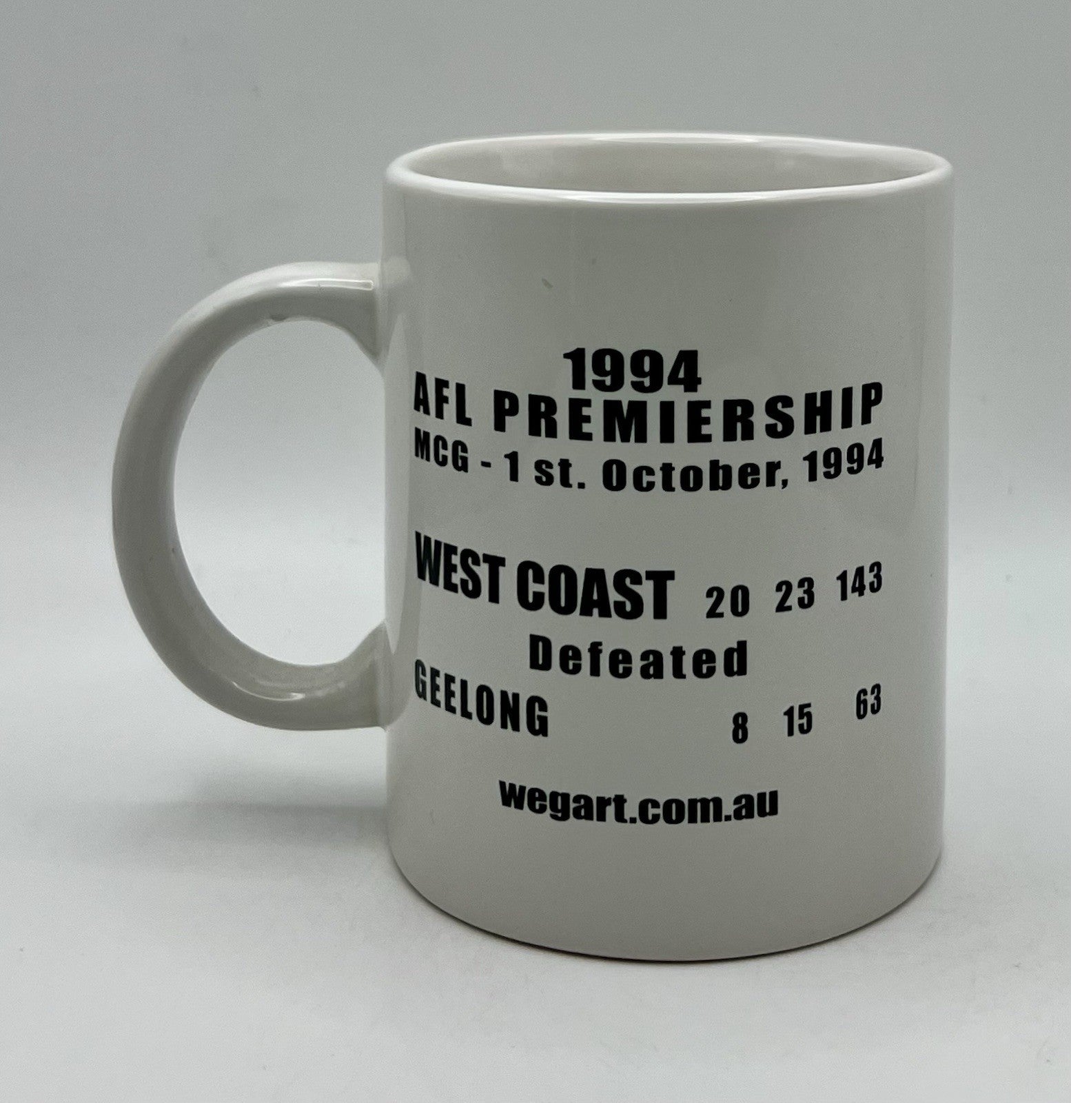 WegArt WEG Premiers Mug - West Coast Eagles 1994