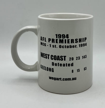 WegArt WEG Premiers Mug - West Coast Eagles 1994
