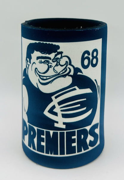 WegArt WEG Premiers Stubby Holder Can Cooler - Carlton Blues 1968