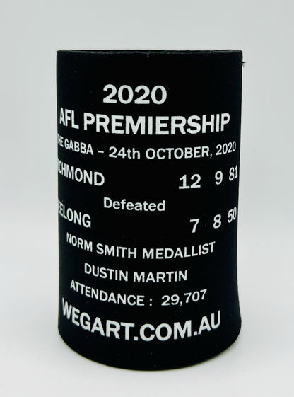 WegArt WEG Premiers Stubby Holder Can Cooler - Richmond Tigers 2020