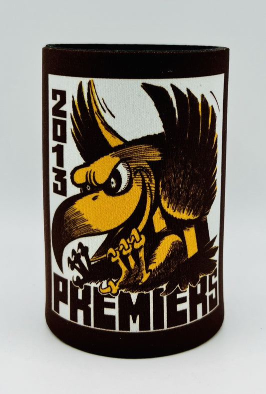 WegArt WEG Premiers Stubby Holder Can Cooler - Hawthorn Hawks 2013