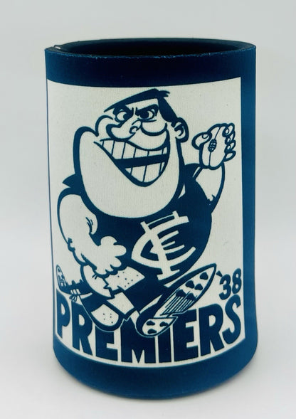 WegArt WEG Premiers Stubby Holder Can Cooler - Carlton Blues 1938