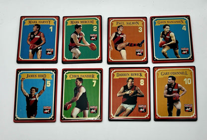 Essendon 1993 AFL Premiership Commemorative Metal Card Tin Set ( 21 Metal Cards)