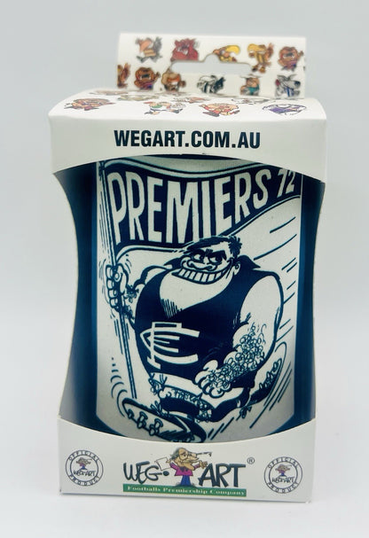 WegArt WEG Premiers Stubby Holder Can Cooler - Carlton Blues 1972