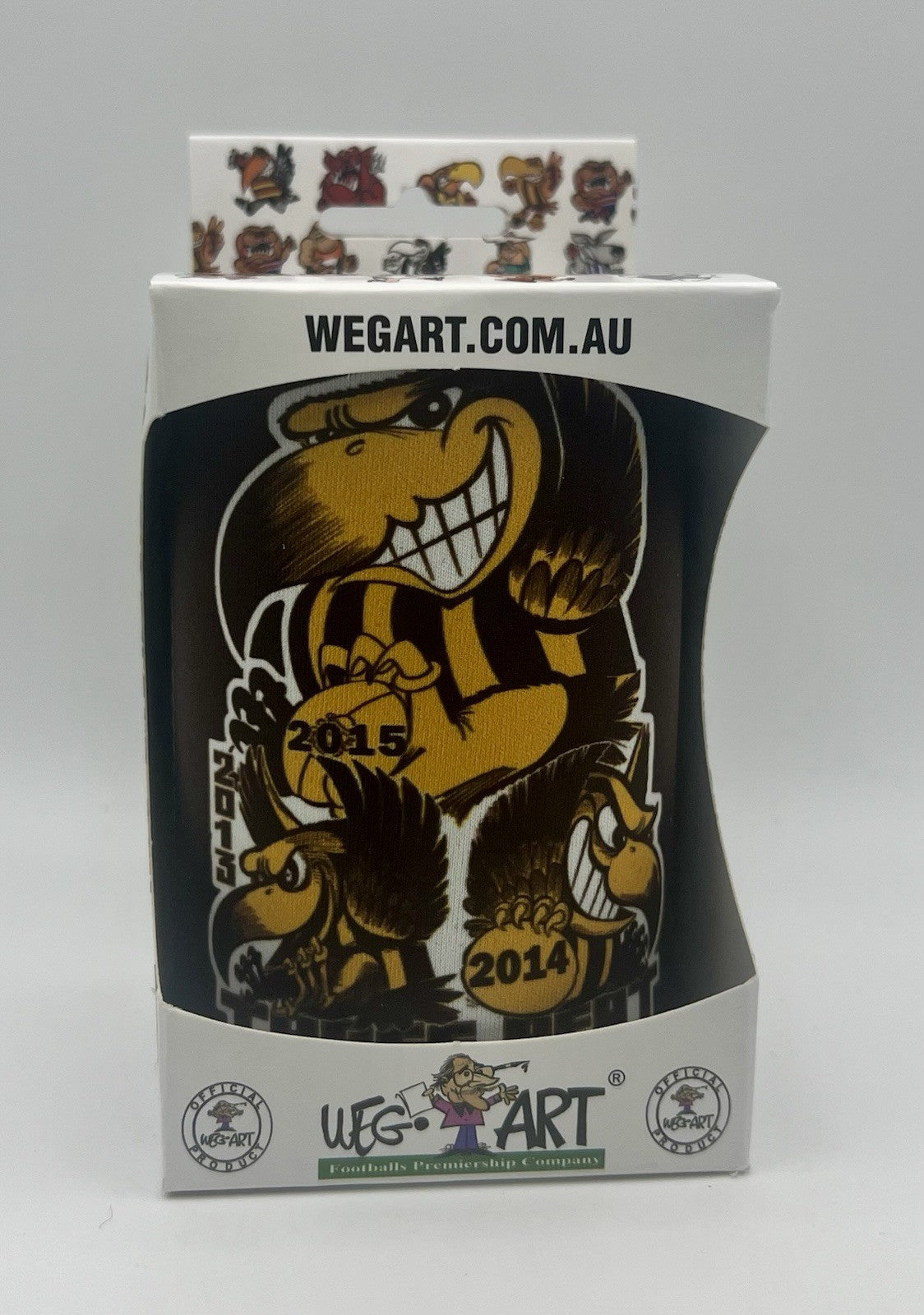 WegArt Stubby Holder Can Cooler - Hawthorne Hawks Three Peat