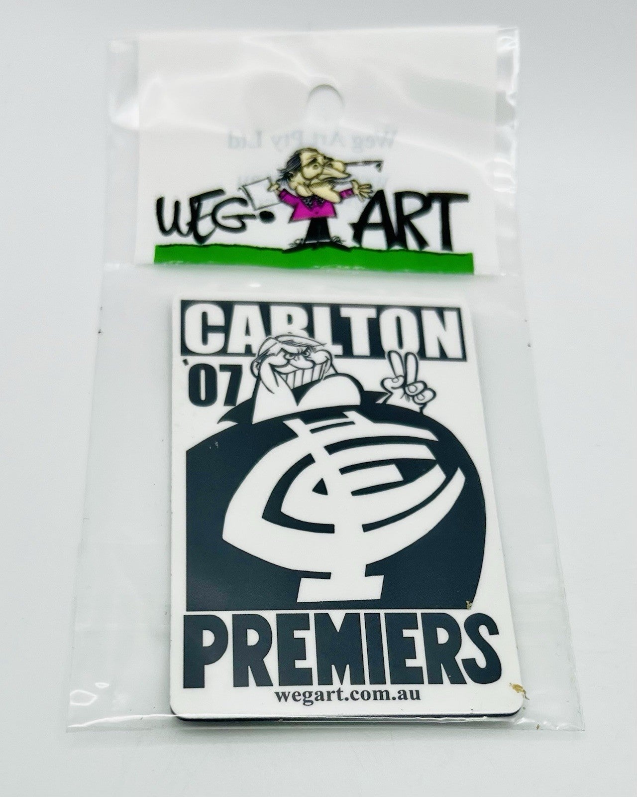 WEG WegArt Premiers Fridge Magnet - Carlton Blues 1907