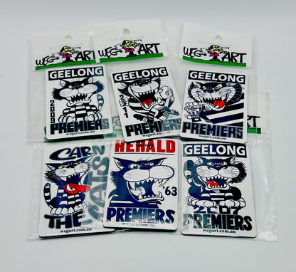 WEG WegArt Fridge Magnet - “Carn The Cats” Geelong Cats