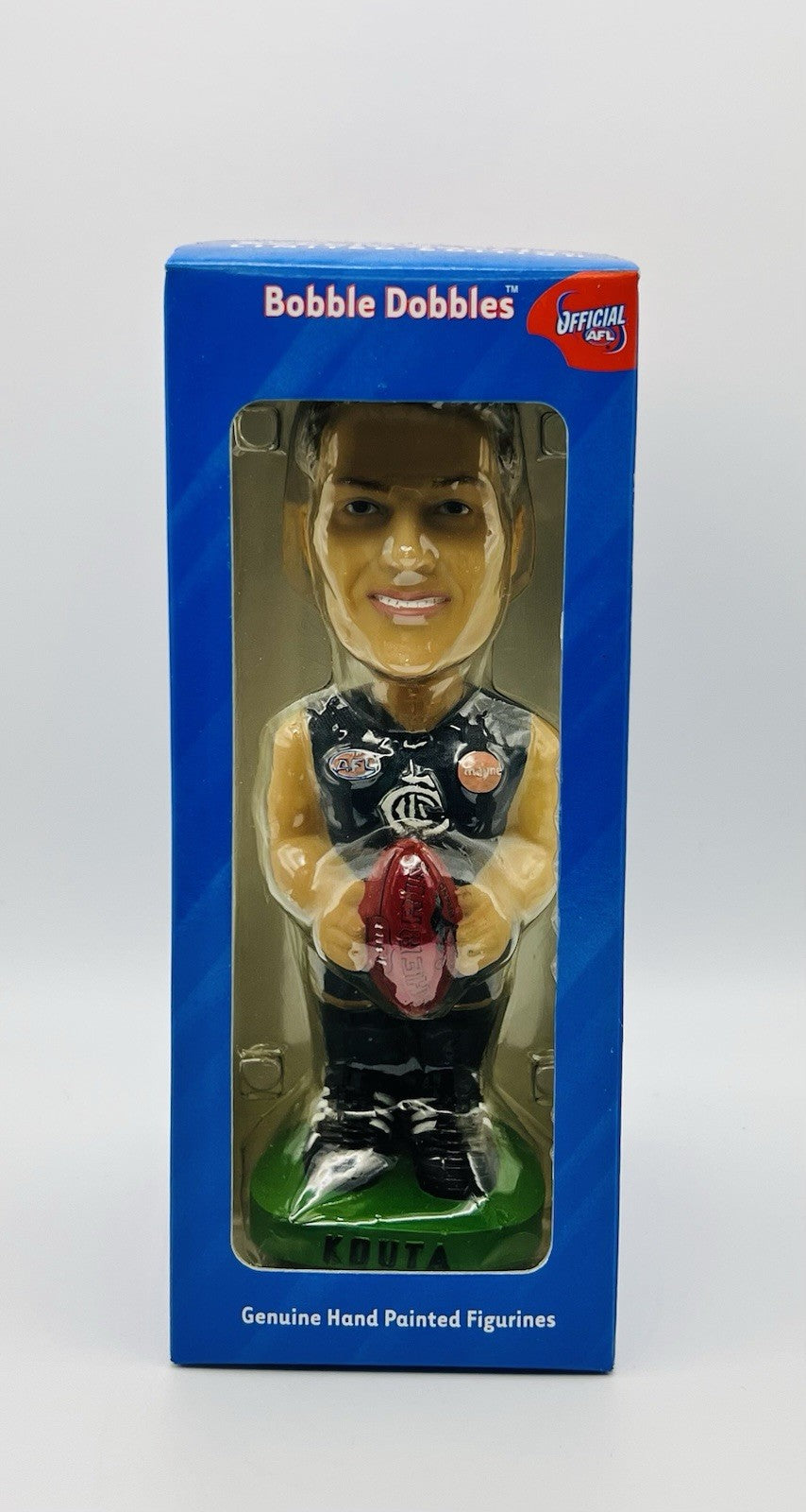 2002 AFL Bobble Dobbles Bobblehead - Carlton Blues Anthony Koutoufides “Kouta”