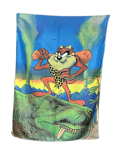 Vintage Taz Textile Poster