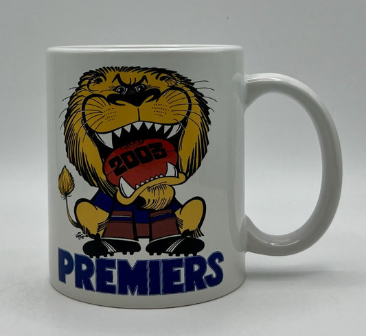 WegArt WEG Premiers Mug - Brisbane Lions 2003