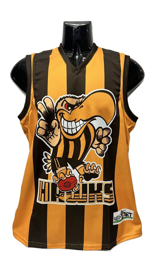 WegArt WEG Football Jumper Hawthorn Hawks - Large