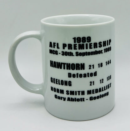 WegArt WEG Premiers Mug  - Hawthorn Hawks 1989