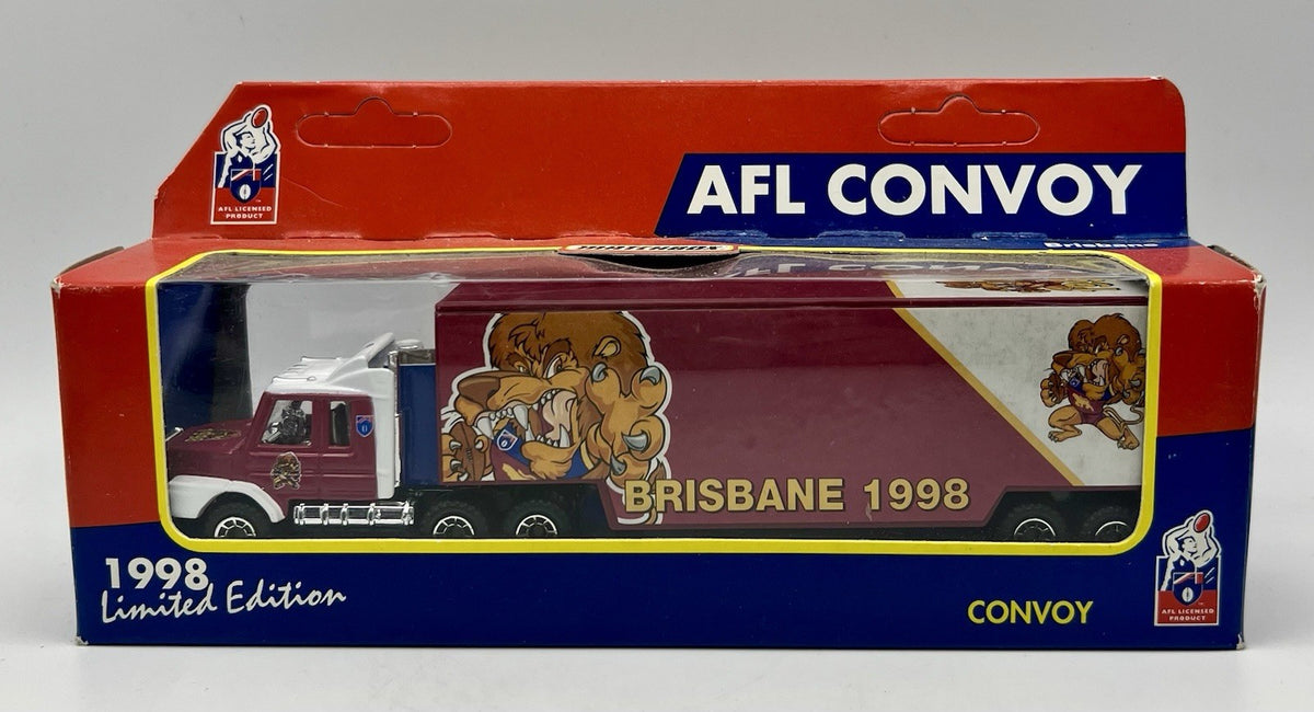 Vintage AFL Convoy 1998 Limited Edition Die-Cast Semi Trailer  - Brisbane Lions