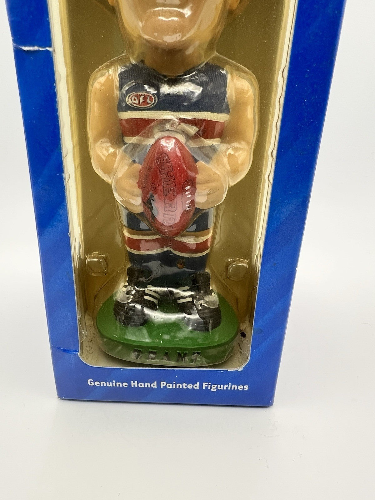 2002 AFL Bobble Dobbles Bobblehead - Western Bulldogs Chris Grant