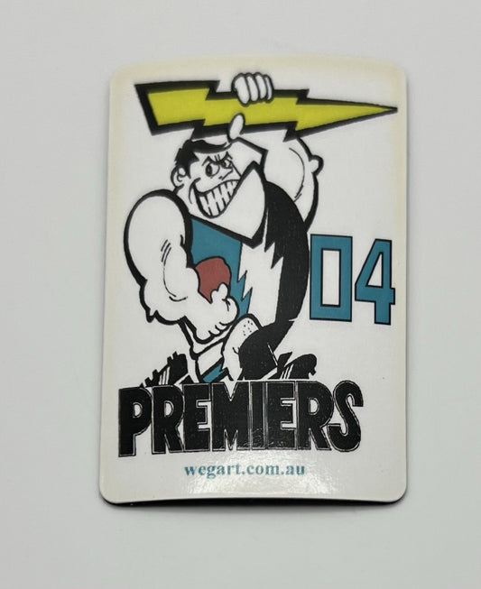 2004 Port Adelaide Power WEG / Herald Sun Premiers Poster & Free Magnet
