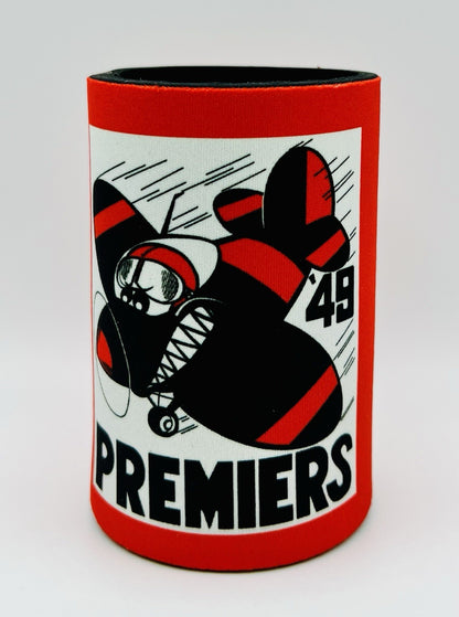 WegArt WEG Premiers Stubby Holder Can Cooler - Essendon Bombers 1949