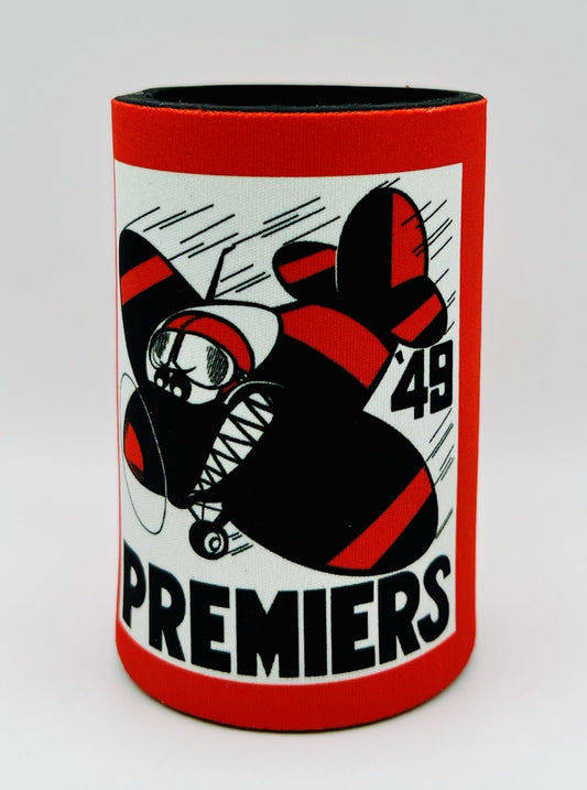 WegArt WEG Premiers Stubby Holder Can Cooler - Essendon Bombers 1949