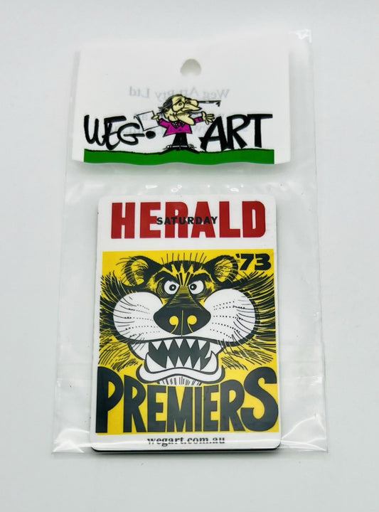 WEG WegArt Premiers Fridge Magnet - Richmond Tigers 1973