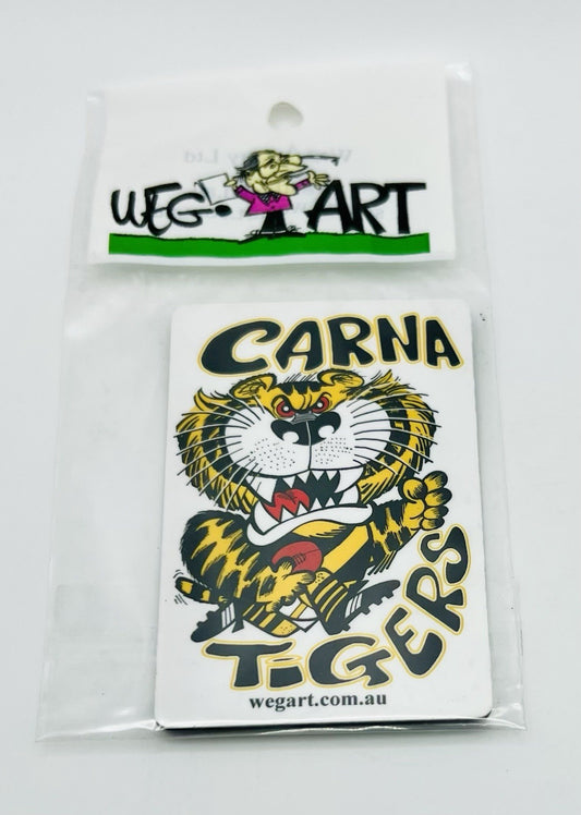WEG WegArt Fridge Magnet - “Carna Tigers” Richmond Tigers