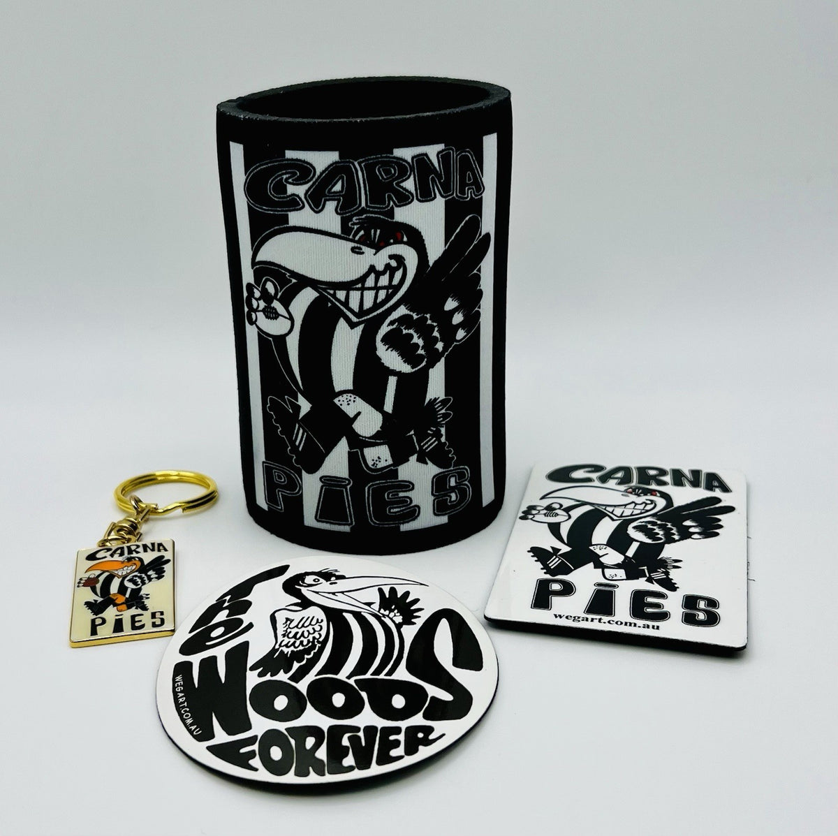 WegArt Supporter Pack WEG - Collingwood Magpies