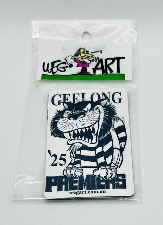 WEG WegArt Premiers Fridge Magnet - Geelong Cats 1925