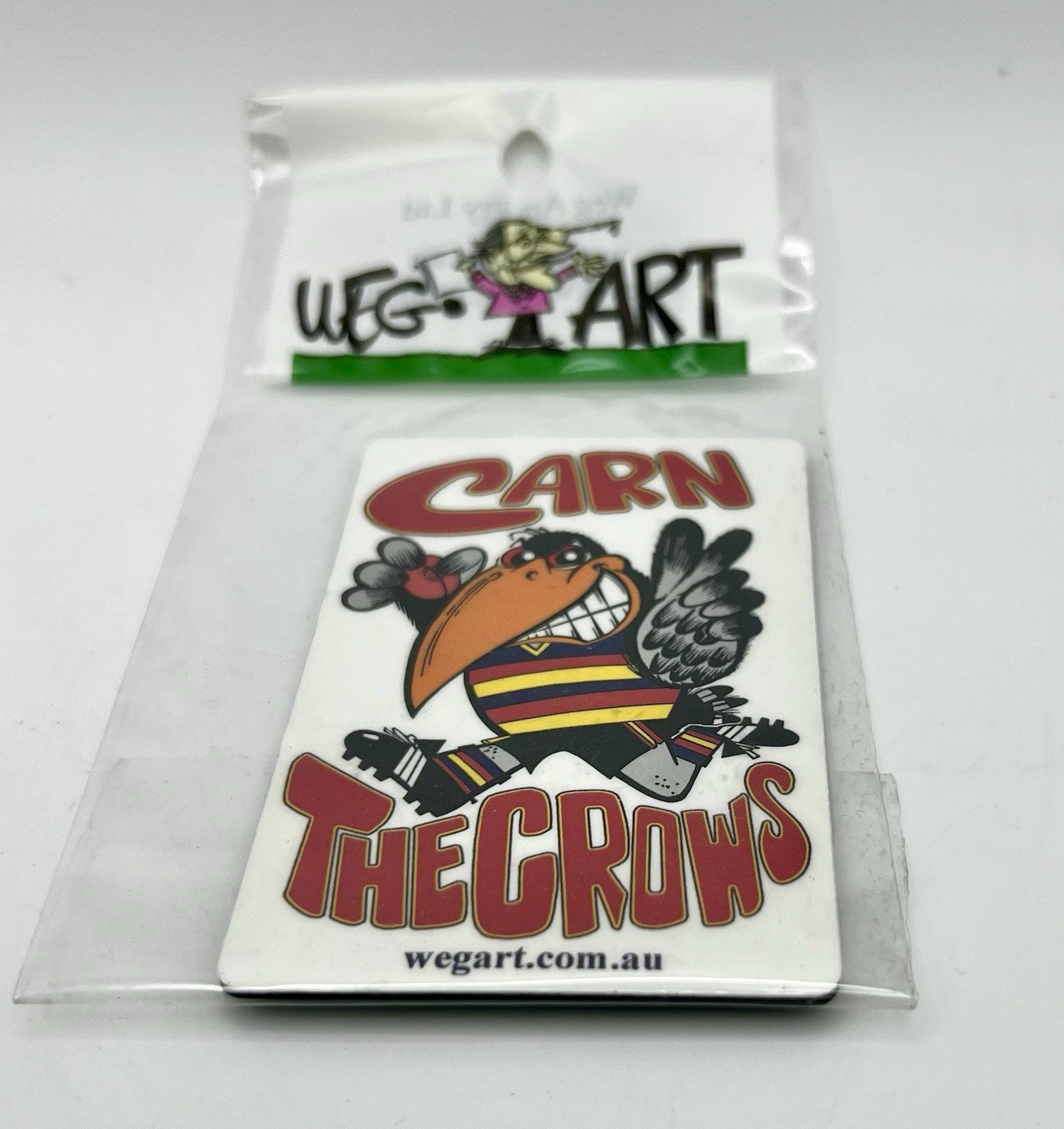 WEG WegArt Fridge Magnet - “Carn The Crows” Adelaide Crows