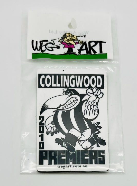 WEG WegArt Premiers Fridge Magnet - Collingwood Magpies 2010