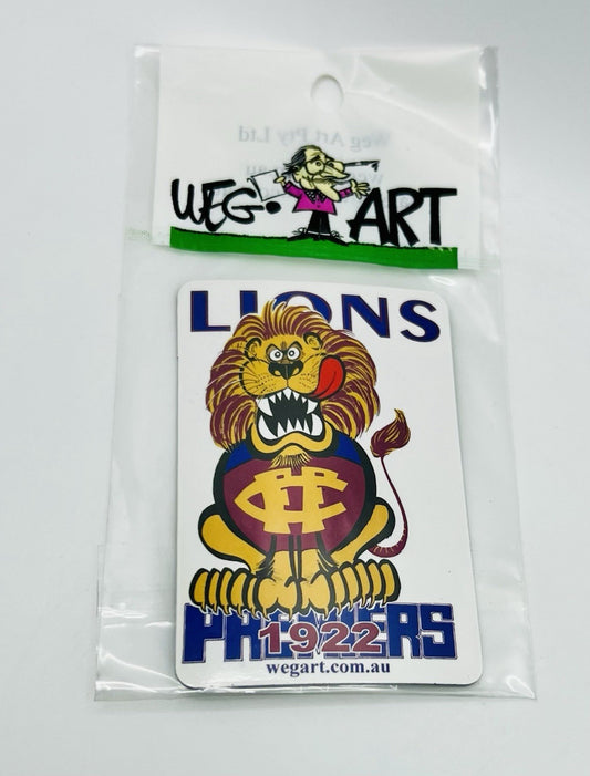WEG WegArt Premiers Fridge Magnet - Fitzroy Lions 1922