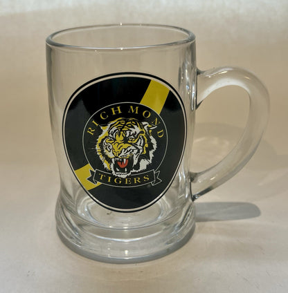 Richmond Tigers Beer Stein Glass & Drink Coaster