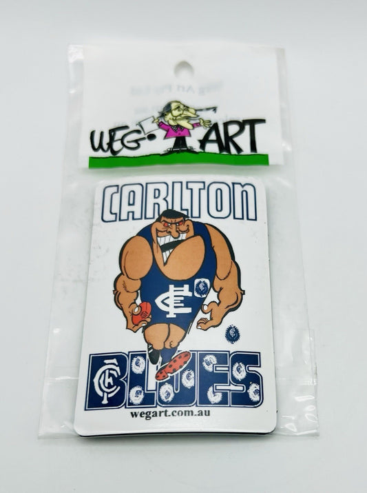 WEG WegArt Fridge Magnet Carlton Blues