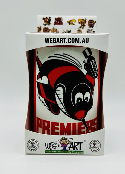 WegArt WEG Premiers Stubby Holder Can Cooler - Essendon Bombers 2000