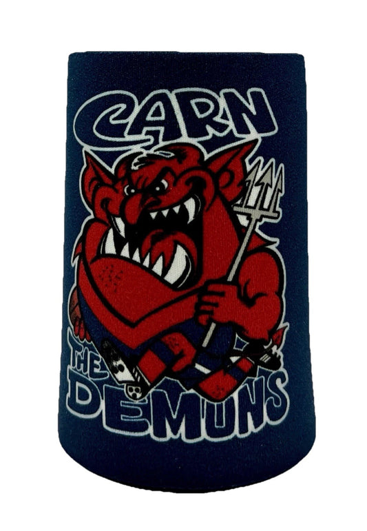 WegArt Stubby Holder Can Cooler - Melbourne Demons “Carn The Demons”