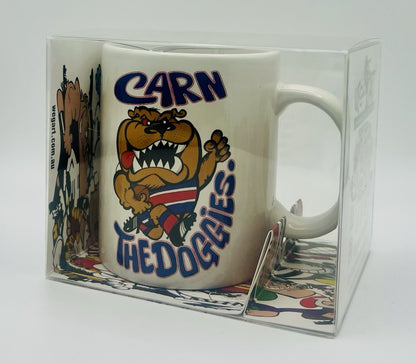 WegArt WEG Supporter Mug - Western Bulldogs - “Carn The Doggies”
