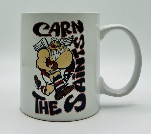 WegArt WEG Supporter Mug - St Kilda Saints - “Carn The Saints”