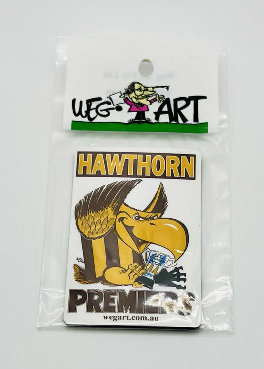 WEG WegArt Premiers Fridge Magnet - Hawthorn Hawks 2008