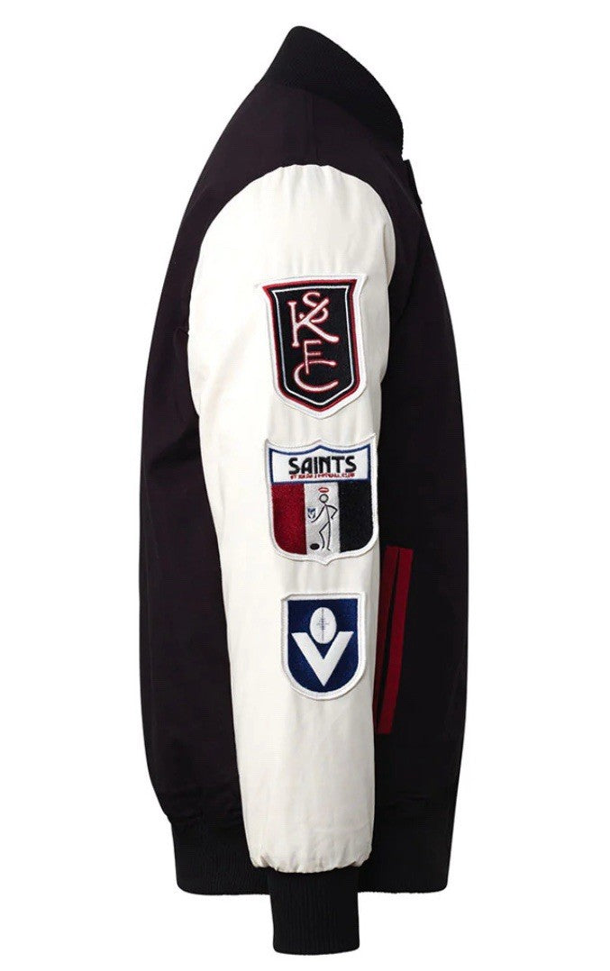 AFL St Kilda Saints Mens Collegiate Jacket - Size MEDIUM