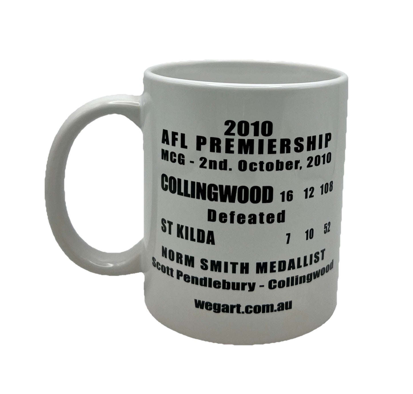 WegArt WEG Premiers Mug - Collingwood Magpies 2010