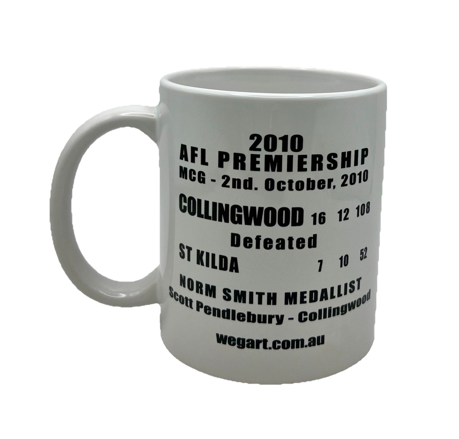 WegArt WEG Premiers Mug - Collingwood Magpies 2010