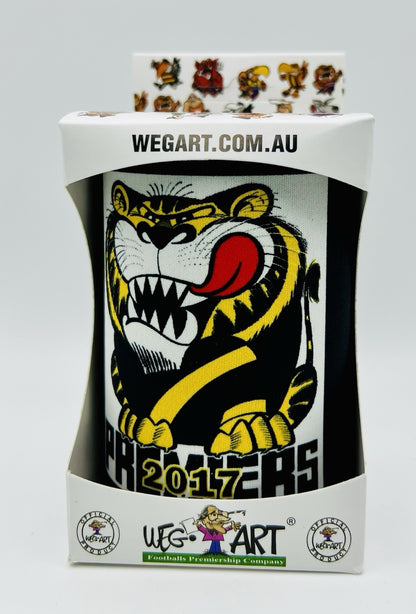 WegArt WEG Premiers Stubby Holder Can Cooler - Richmond Tigers 2017