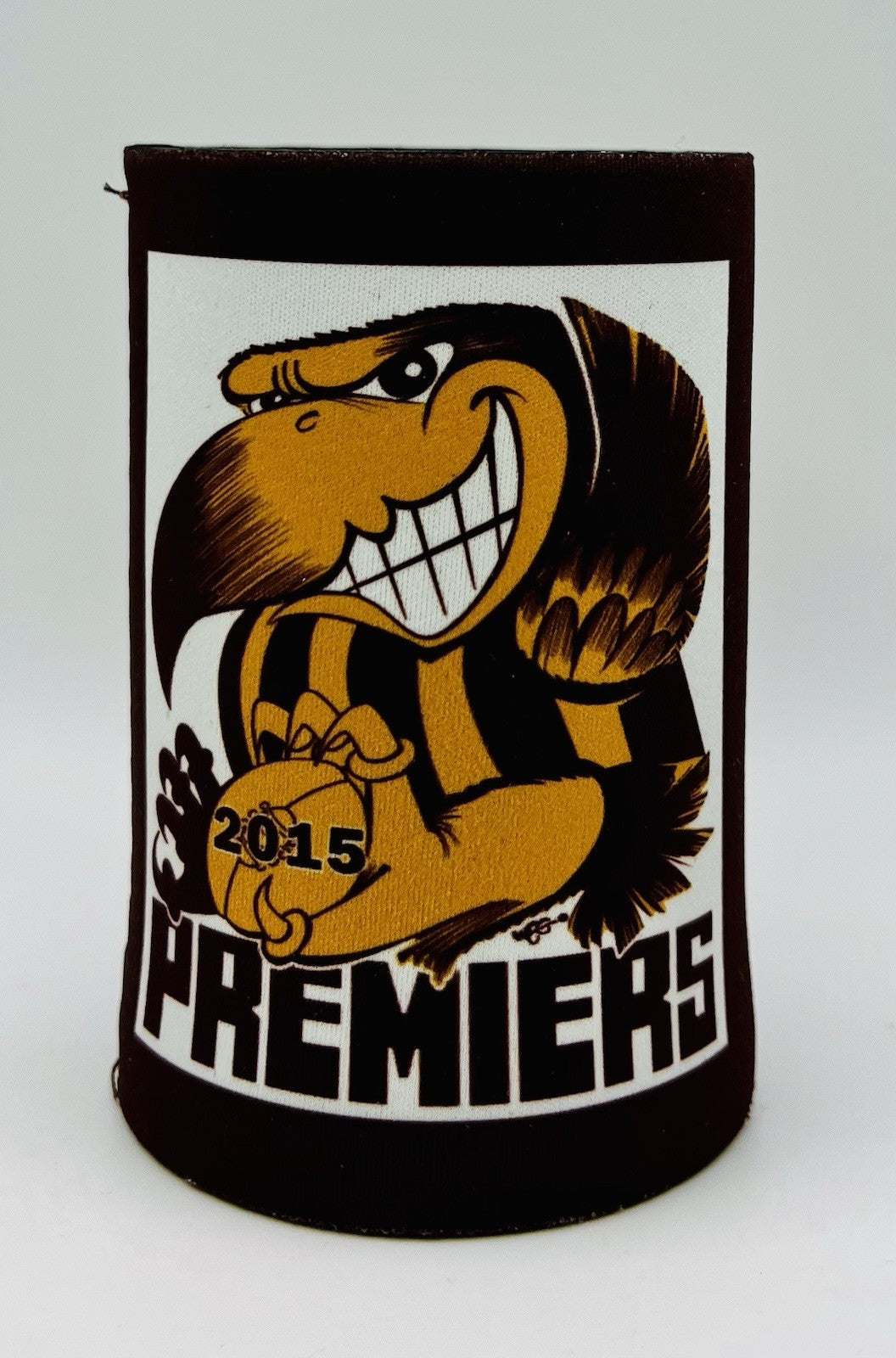 WegArt WEG Premiers Stubby Holder Can Cooler - Hawthorn Hawks 2015