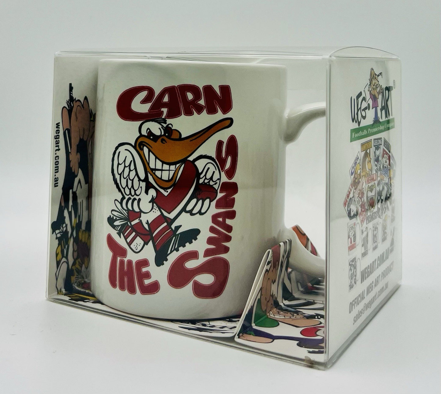 WegArt WEG Supporter Mug - Sydney Swans - “Carn The Swans”