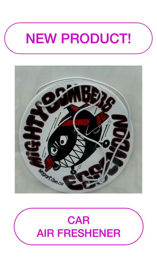 Essendon Bombers WEG WegArt Car Air Freshener - VANILLA SCENT