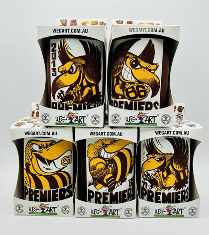 WegArt WEG Premiers Stubby Holder Can Cooler - Hawthorn Hawks 2008