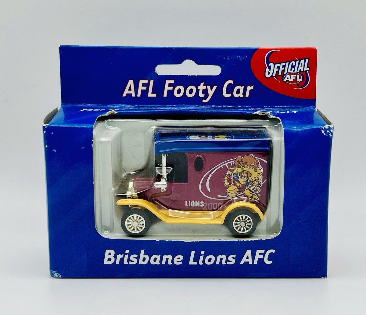 AFL Footy Car 2000 Limited Edition Model T Ford - Brisbane Lions AFC